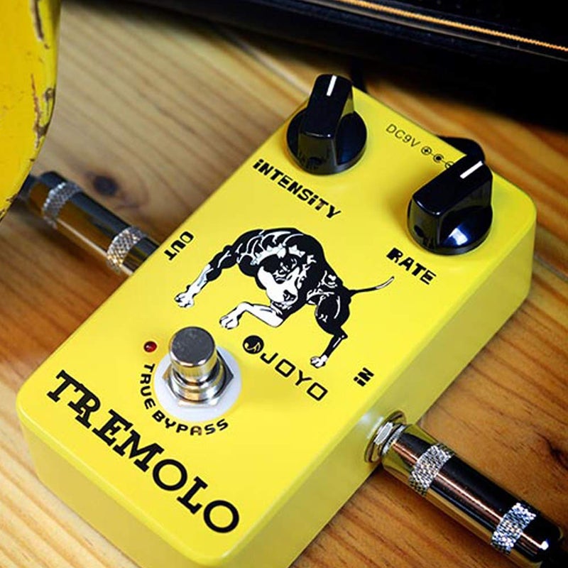 JOYO JF-09 Tremolo Guitar Pedals Guitar Effect Pedal Single Effect with True Bypass - Image 3